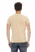 Bild in Galerie-Betrachter laden, Trussardi Action Beige Baumwolle Männer T-Shirt
