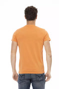 Bild in Galerie-Betrachter laden, Trussardi Action Orange Baumwolle Männer T-Shirt
