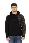 Load image into Gallery viewer, Automobili Lamborghini Smooth black cotton hooded sweatshirt
