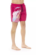 Bild in Galerie-Betrachter laden, Bikkembergs Fuchsia Polyester Herren Badeshort
