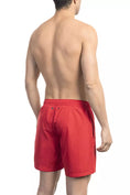 Load image into Gallery viewer, Bikkembergs Chic red swim shorts with print detail
