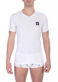 Load image into Gallery viewer, Bikkembergs Chic V-neck T-shirts in a double pack in white
