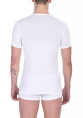 Load image into Gallery viewer, Bikkembergs Chic V-neck T-shirts in a double pack in white
