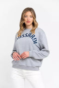 Resmi galeri görüntüleyiciye yükleyin, Trussardi Yüksek kaliteli gündelik şık büyük beden sweatshirt
