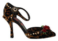 Load image into Gallery viewer, Dolce & Gabbana Schicke Leopard-Knöchelriemen-Sandale
