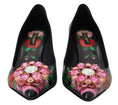 Load image into Gallery viewer, Dolce & Gabbana Elegante florale Kristall-Pumps
