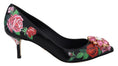 Load image into Gallery viewer, Dolce & Gabbana Elegante florale Kristall-Pumps
