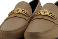 Load image into Gallery viewer, Versace Exquisite Medusa Loafers in gold-coloured leather
