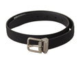 Load image into Gallery viewer, Dolce & Gabbana Elegant belt made of black canvas and leather
