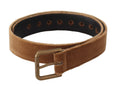 Load image into Gallery viewer, Dolce & Gabbana Elegant leather belt with engraved buckle
