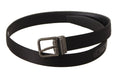 Load image into Gallery viewer, Dolce & Gabbana Elegant black leather belt with metal buckle
