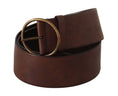 Load image into Gallery viewer, Dolce & Gabbana Elegant leather belt with engraved buckle
