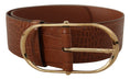 Load image into Gallery viewer, Dolce & Gabbana Charming leather belt with engraved logo
