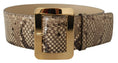 Load image into Gallery viewer, Dolce & Gabbana Elegant leather belt with engraved buckle
