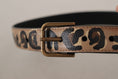 Load image into Gallery viewer, Dolce & Gabbana Elegant belt with engraved leather buckle
