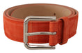 Load image into Gallery viewer, Dolce & Gabbana Elegant suede belt in bright orange
