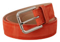 Load image into Gallery viewer, Dolce & Gabbana Elegant suede belt in bright orange
