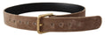 Load image into Gallery viewer, Dolce & Gabbana Elegant belt with logo buckle made of velvet
