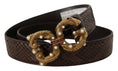 Load image into Gallery viewer, Dolce & Gabbana Elegant snakeskin leather belt
