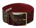 Load image into Gallery viewer, Dolce & Gabbana leather belt with engraved logo in multicolor
