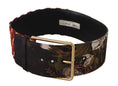 Load image into Gallery viewer, Dolce & Gabbana leather belt with engraved logo in multicolor
