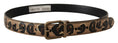 Load image into Gallery viewer, Dolce & Gabbana Chic leather belt with engraved logo
