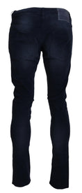 Load image into Gallery viewer, Eight chic blue straight fit corduroy jeans
