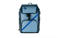 Load image into Gallery viewer, Michael Kors Signature Cooper Sport Flap Chambray Large Backpack Bookbag Bag
