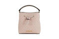 Load image into Gallery viewer, Michael Kors Suri Small Dark Powder Blush Signature PVC Bucket Crossbody Handbag
