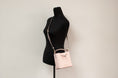 Load image into Gallery viewer, Michael Kors Suri Small Dark Powder Blush Signature PVC Bucket Crossbody Handbag
