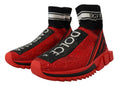 Bild in Galerie-Betrachter laden, Dolce & Gabbana Exquisite rote Sorrento Slip-On Sneakers
