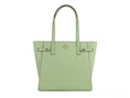 Bild in Galerie-Betrachter laden, Michael Kors Carmen Large Light Sage Saffiano Leder North South Tote Handtasche
