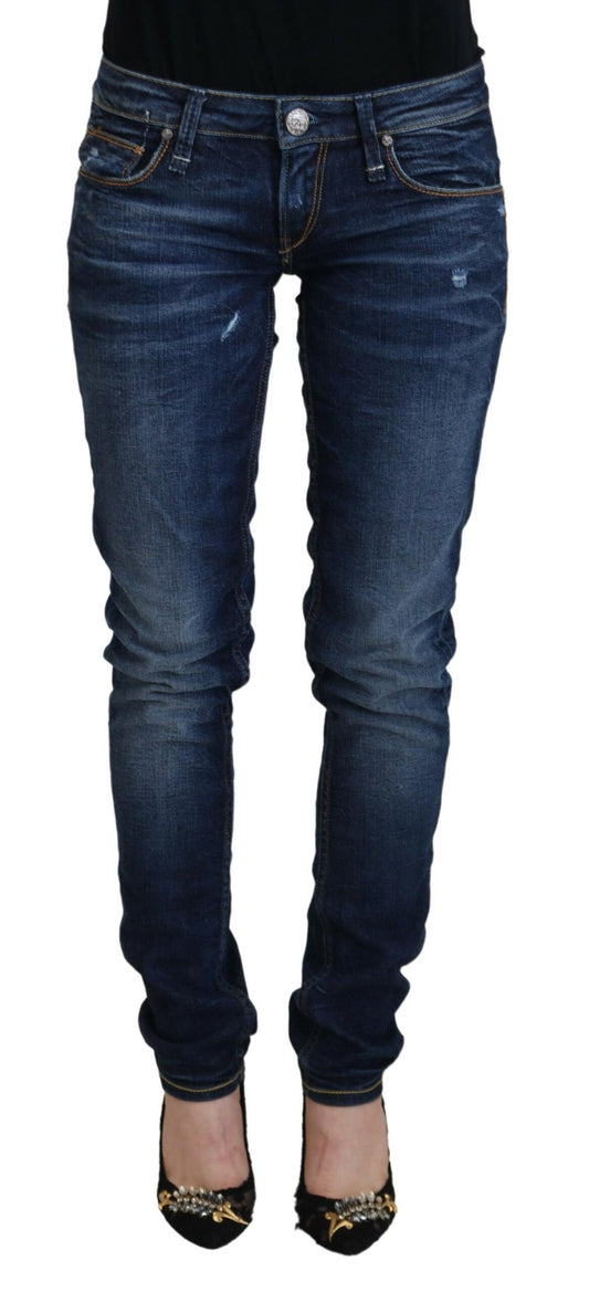 Acht Schicke Designer-Skinny-Jeans mit niedriger Taille