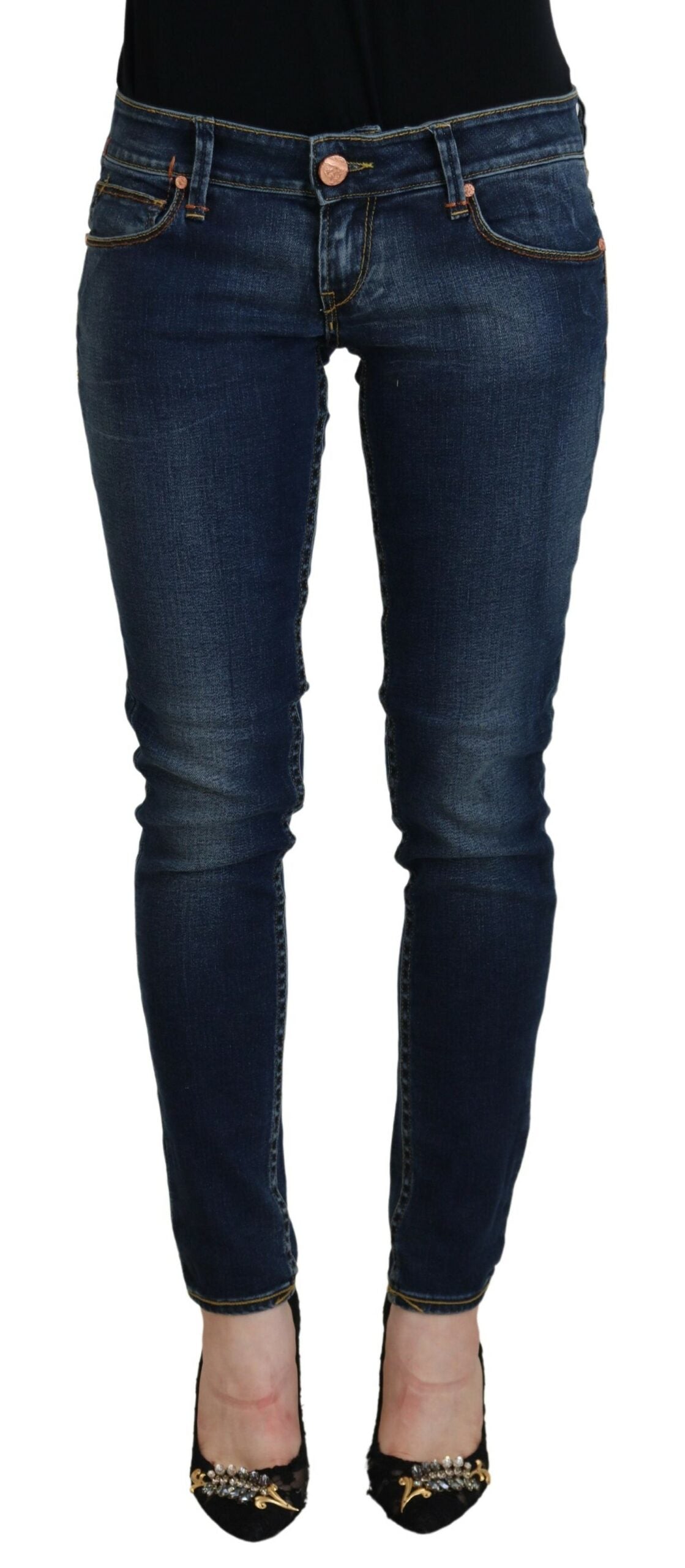 Eight Chic düşük bel skinny denim