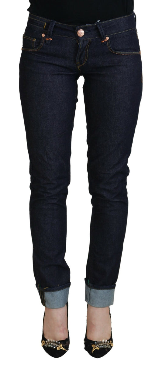 Acht Schicke Skinny Denim mit niedriger Taille