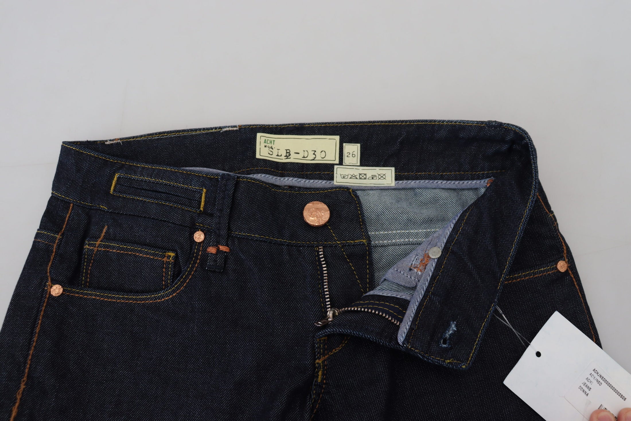 Acht Schicke Skinny Denim mit niedriger Taille