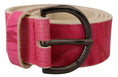 Load image into Gallery viewer, John Galliano Elegant pink leather fashion belt
