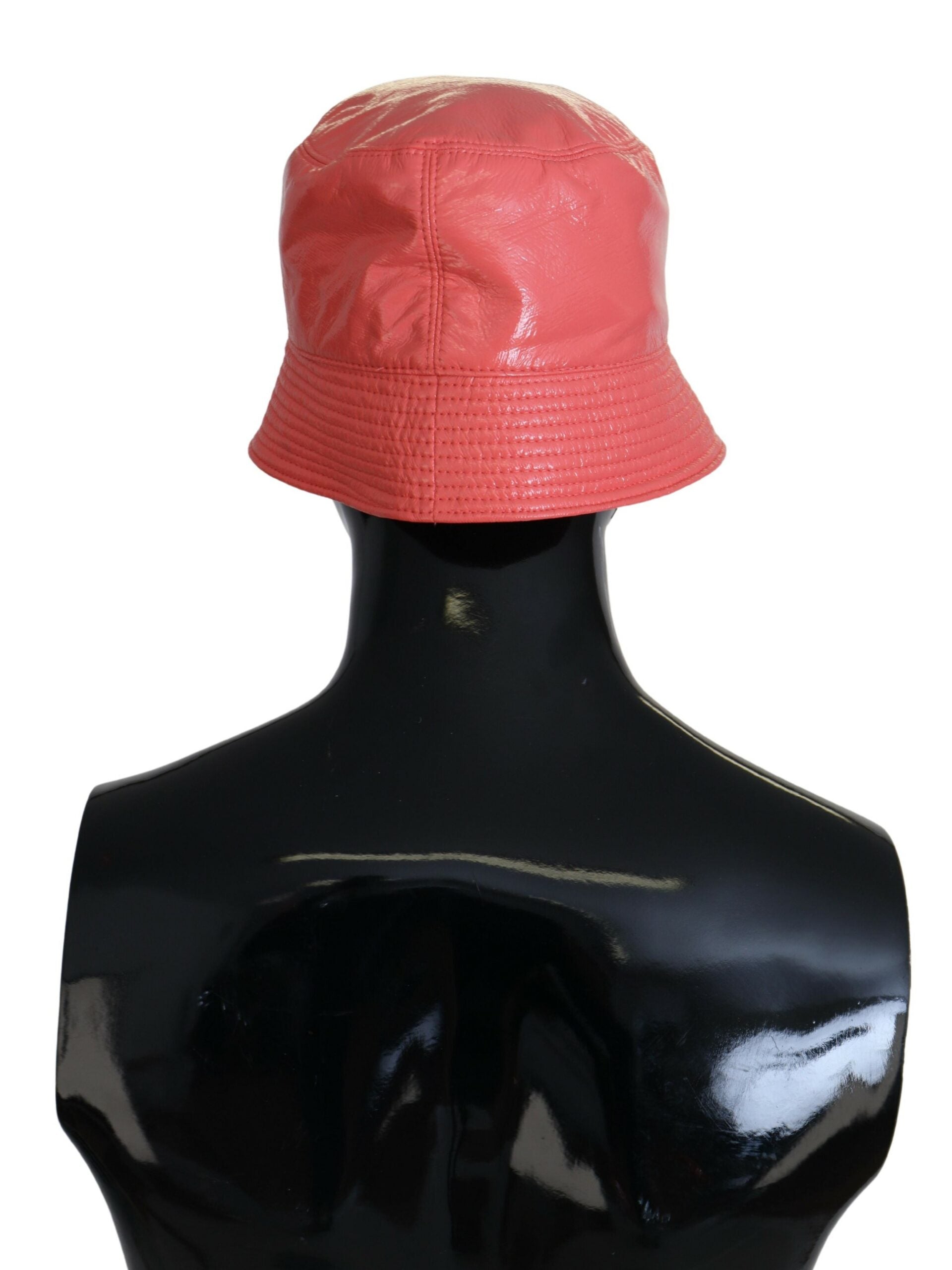 Dolce &amp; Gabbana Elegant Peach Bucket Hat - Summer Chic Essential