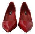 Load image into Gallery viewer, Dolce & Gabbana Exquisite Rote Lackleder Pumps
