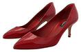 Load image into Gallery viewer, Dolce & Gabbana Exquisite Rote Lackleder Pumps
