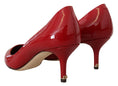 Load image into Gallery viewer, Dolce & Gabbana Exquisite Rote Lackleder Pumps
