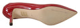 Load image into Gallery viewer, Dolce & Gabbana Exquisite Rote Lackleder Pumps
