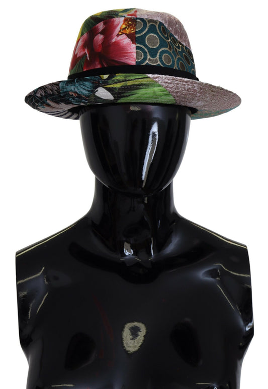 Dolce &amp; Gabbana Eclectic Chic Multicolor Fedora Hat