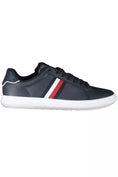 Load image into Gallery viewer, Tommy Hilfiger Blaue Leder Herren Sneaker
