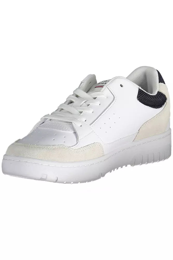 Tommy Hilfiger Weißes Leder Herren Sneaker