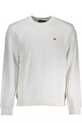 Load image into Gallery viewer, Napapijri Crisp white crew neck sweatshirt with embroidery
