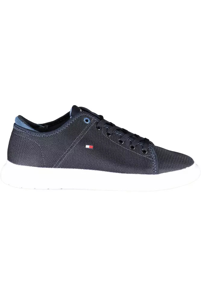 Tommy Hilfiger Blauer Polyester Herren Sneaker