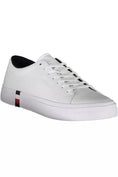 Load image into Gallery viewer, Tommy Hilfiger Weißes Leder Herren Sneaker
