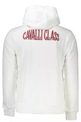 Load image into Gallery viewer, Cavalli Class Weißes Baumwoll-Sweatshirt für Männer
