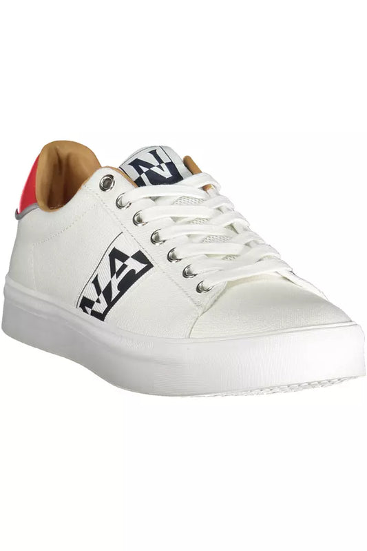 Napapijri Weißer Polyester Herren Sneaker